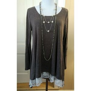 Heathered Brown Tunic